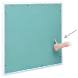 Access Panel with Aluminium Frame and Plasterboard 600x600 mm - Side View