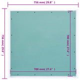Access Panel with Aluminium Frame and Plasterboard 700x700 mm - Extra Image