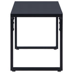 Garden Bench 120.5 cm PS Board Black