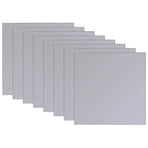 Frameless Mirror Tiles Glass 16 pcs 20,5 cm