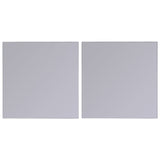 Frameless Mirror Tiles Glass 16 pcs 20.5 cm
