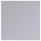 Frameless Mirror Tiles Glass 16 pcs 20.5 cm - Rear View