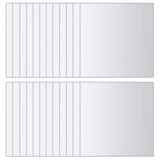 48 pcs Mirror Tiles Square Glass