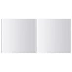 48 pcs Mirror Tiles Square Glass