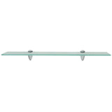Floating Shelves 2 pcs Glass 60x10 cm 8 mm