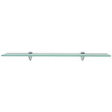 Floating Shelves 2 pcs Glass 70x10 cm 8 mm