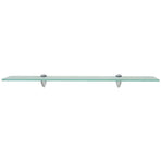 Floating Shelves 2 pcs Glass 70x10 cm 8 mm