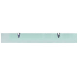 Floating Shelves 2 pcs Glass 80x10 cm 8 mm