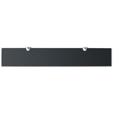 Floating Shelves 2 pcs Glass 60x10 cm 8 mm