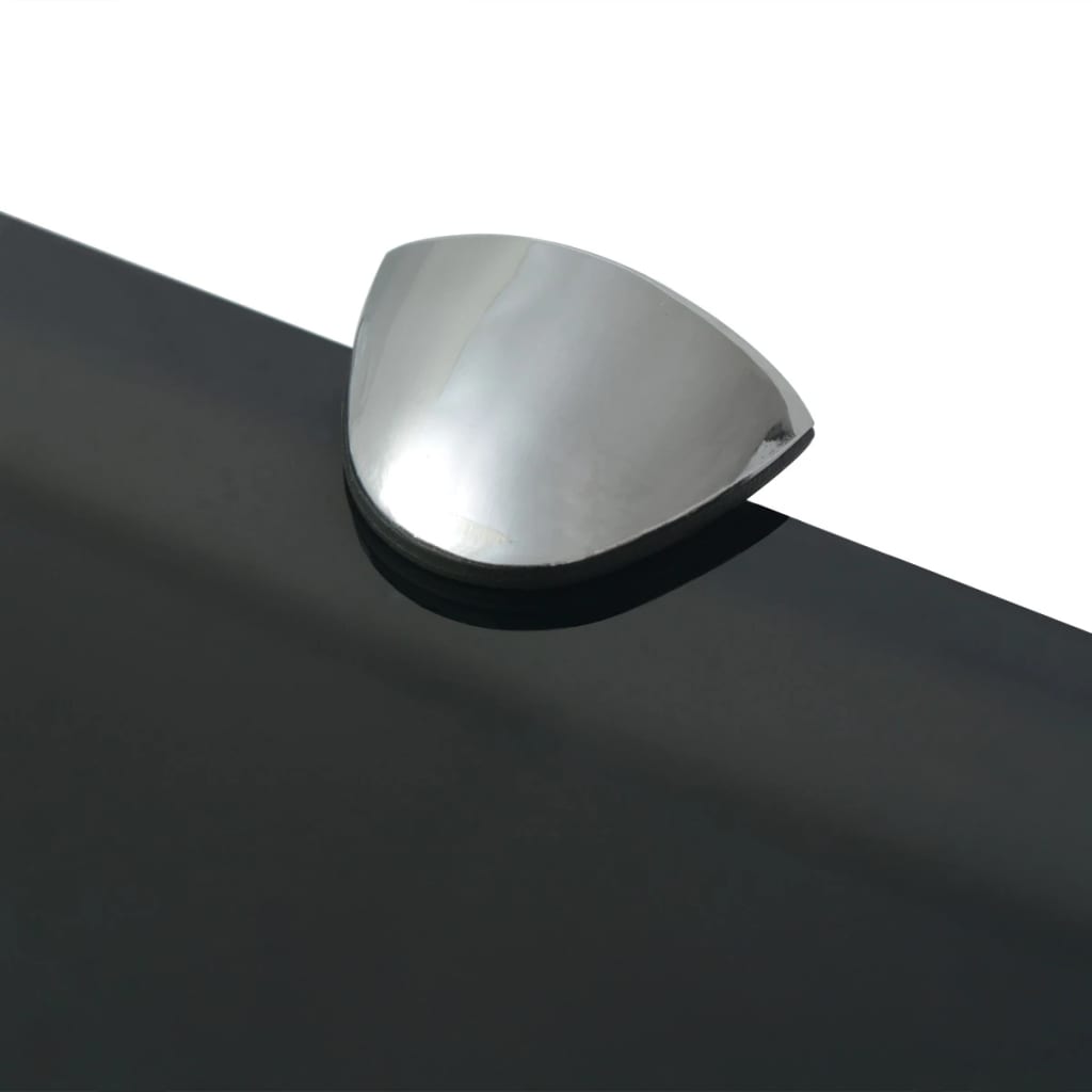 Floating Shelves 2 pcs Glass 60x10 cm 8 mm