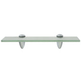 Floating Shelves 2 pcs Glass 30x10 cm 8 mm - Side View