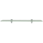 Floating Shelves 2 pcs Glass 60x10 cm 8 mm