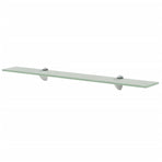 Floating Shelves 2 pcs Glass 70x10 cm 8 mm