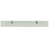 Floating Shelves 2 pcs Glass 80x10 cm 8 mm