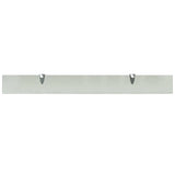 Floating Shelves 2 pcs Glass 90x10 cm 8 mm