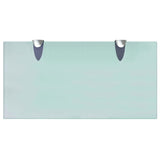 Floating Shelves 2 pcs Glass 40x20 cm 8 mm
