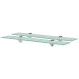 Floating Shelves 2 pcs Glass 60x20 cm 8 mm