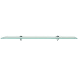 Floating Shelves 2 pcs Glass 80x20 cm 8 mm