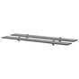 Floating Shelves 2 pcs Glass 90x20 cm 8 mm