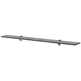 Floating Shelves 2 pcs Glass 90x20 cm 8 mm