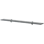 Floating Shelves 2 pcs Glass 90x20 cm 8 mm