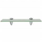 Floating Shelves 2 pcs Glass 30x20 cm 8 mm - Side View