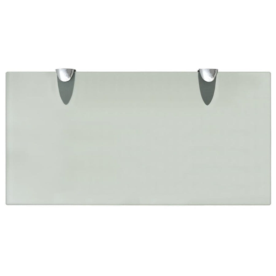 Floating Shelves 2 pcs Glass 40x20 cm 8 mm