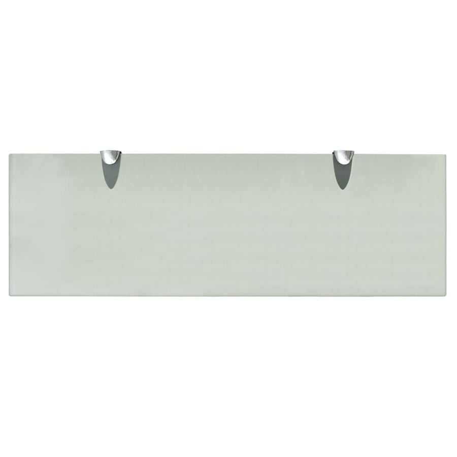 Floating Shelves 2 pcs Glass 60x20 cm 8 mm