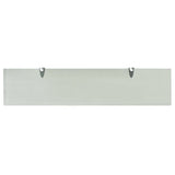 Floating Shelves 2 pcs Glass 90x20 cm 8 mm