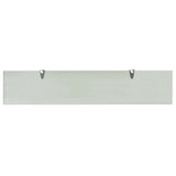 Floating Shelves 2 pcs Glass 100x20 cm 8 mm