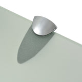 Floating Shelves 2 pcs Glass 100x20 cm 8 mm - 45-Degree Angle