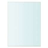 Shelves 2 pcs Panel Glass Clear 20x15 cm