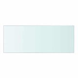 Shelves 2 pcs Panel Glass Clear 40x15 cm