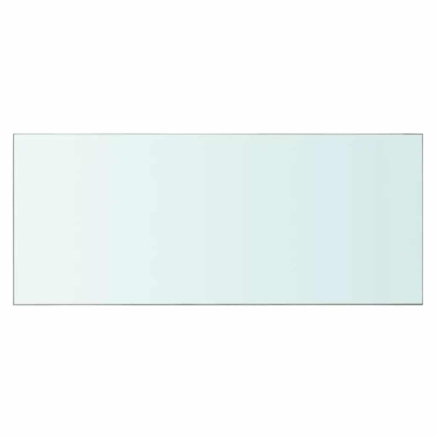 Shelves 2 pcs Panel Glass Clear 70x30 cm
