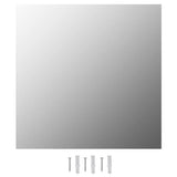 Wall Mirrors 2 pcs 40x40 cm Square Glass