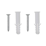 Wall Mirrors 2 pcs 40x40 cm Square Glass - 45-Degree Angle