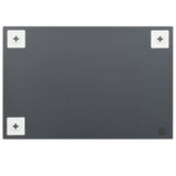 Wall Mirrors 2 pcs 60x40 cm Rectangular Glass - Side View