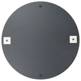 Wall Mirrors 2 pcs 70 cm Round Glass