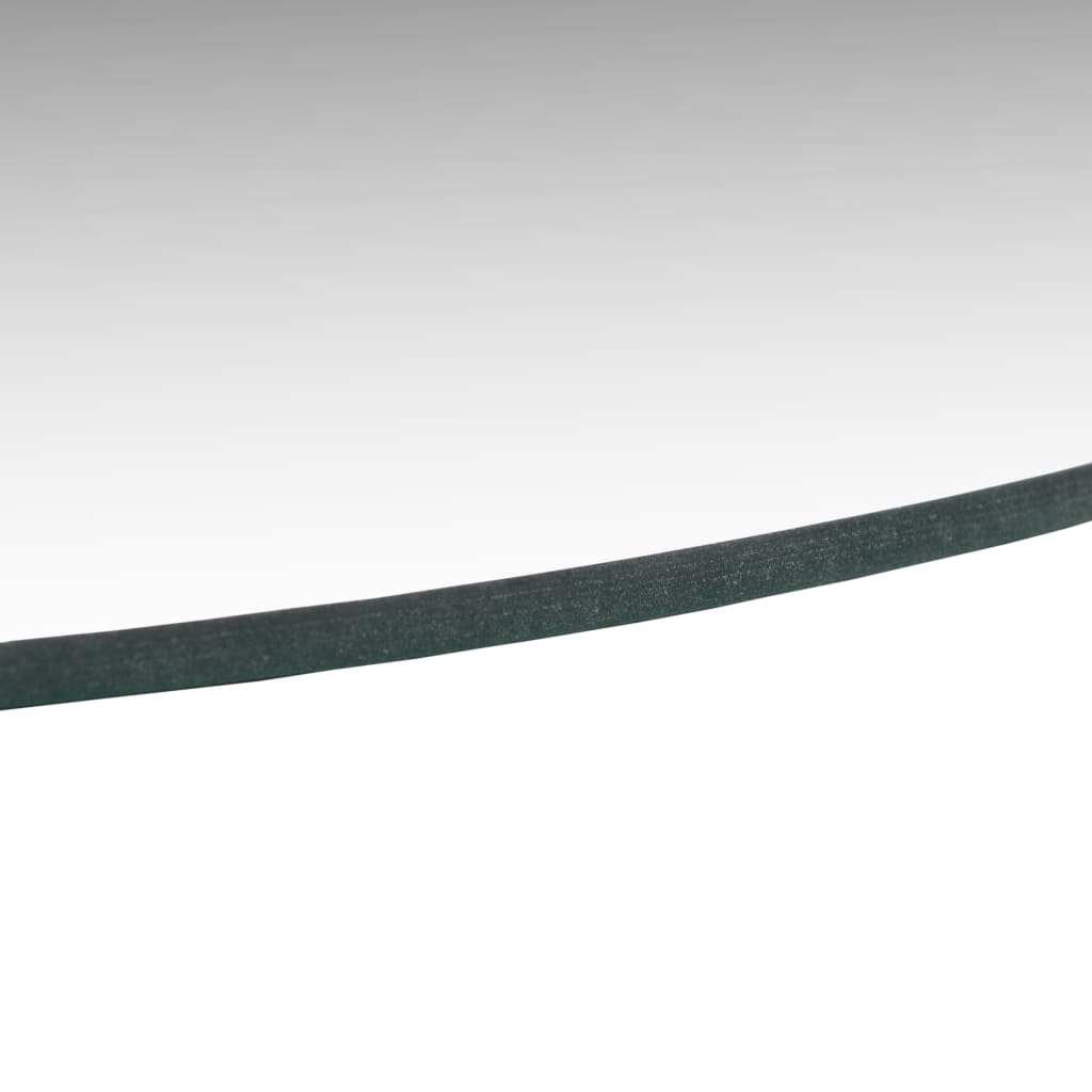 Wall Mirrors 2 pcs 70 cm Round Glass