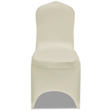 Chair Cover Stretch Cream 30 pcs - Side View