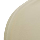 Chair Cover Stretch Cream 30 pcs - Close-Up Angle