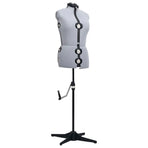 Adjustable Dress Form Female Grey M Size 40-46