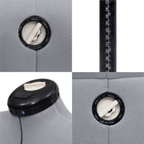 Adjustable Dress Form Female Grey M Size 40-46 - Close-Up Angle