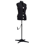 Adjustable Dress Form Female Black M Size 40-46
