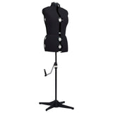 Adjustable Dress Form Female Black M Size 40-46 - Front View