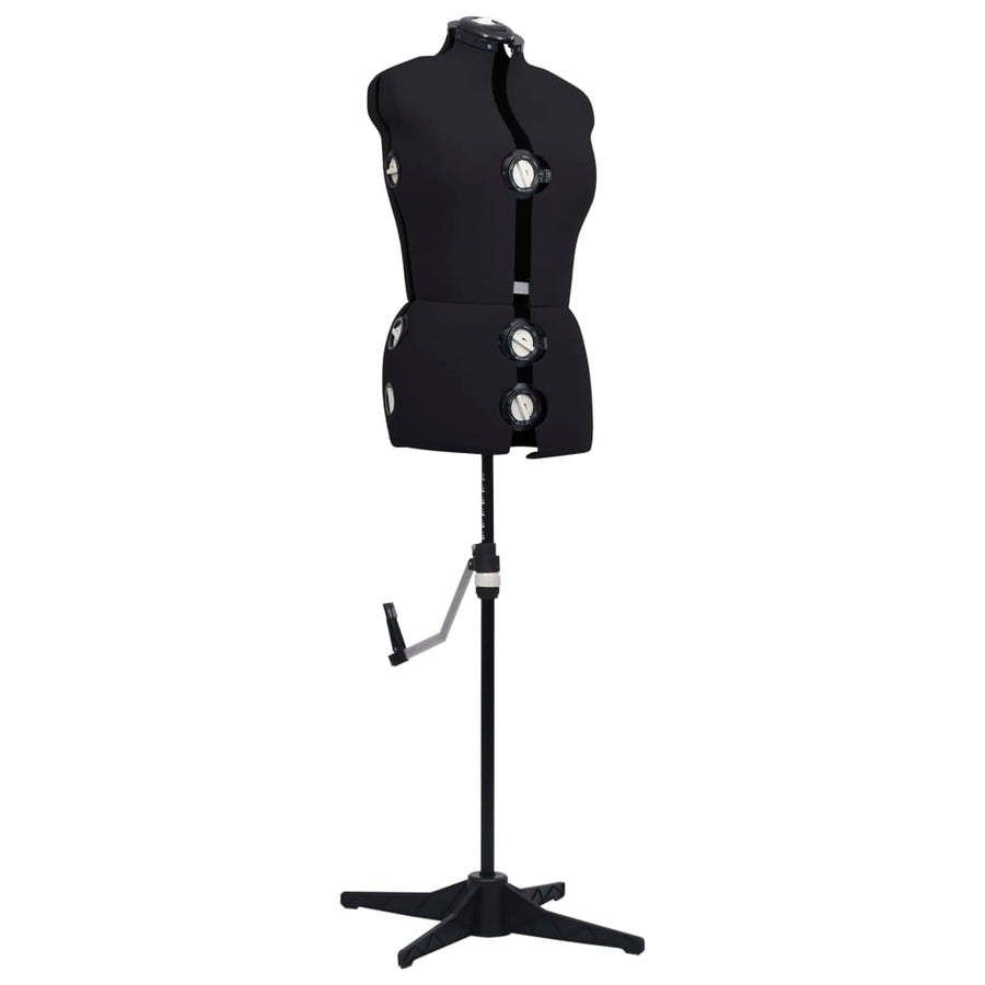 Adjustable Dress Form Female Black M Size 40-46