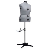 Adjustable Dress Form Female Grey L Size 44-50