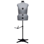 Adjustable Dress Form Female Grey L Size 44-50