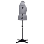 Adjustable Dress Form Female Grey L Size 44-50