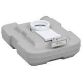 Portable Camping Toilet Grey 10+10 L - Extra Image